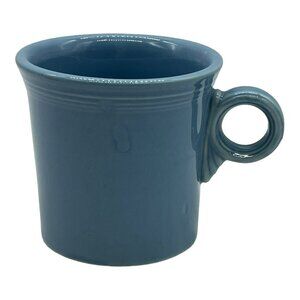 Fiesta Periwinkle Blue Mug Coffee Cup Fiestaware‎ Ring Handle Tom & Jerry